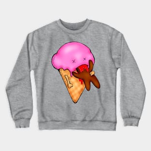 I Scream Cone Crewneck Sweatshirt